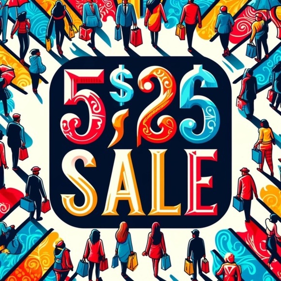 5 for $25 Sale - Picture 1 of 1